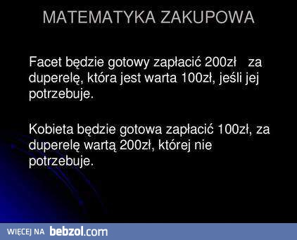 Matematyka zakupowa