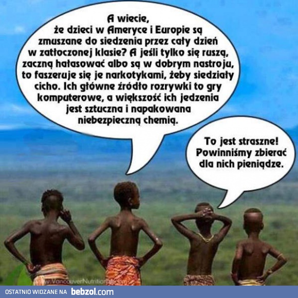 Straszne problemy dzieci