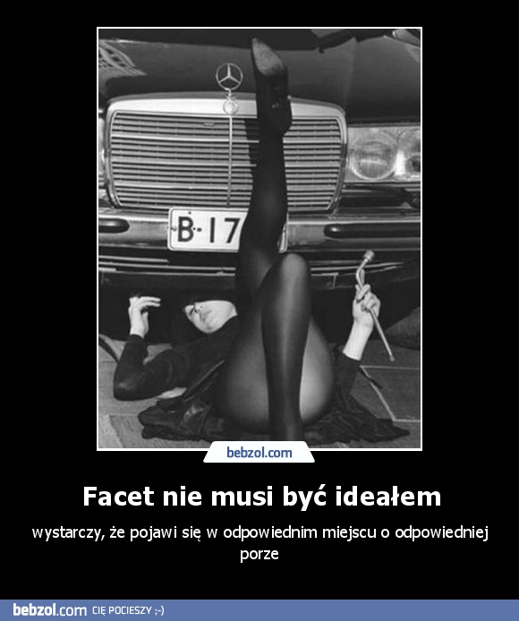 Facet nie musi być ideałem