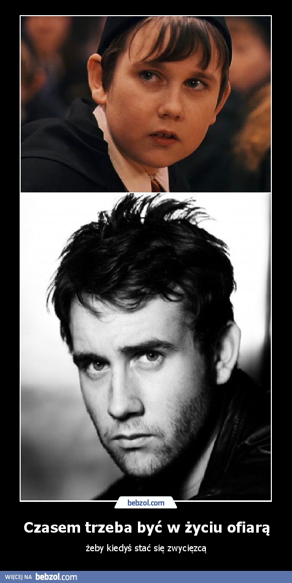Czasem trzeba być w życiu ofiarą