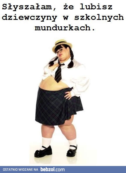 Szkolne mundurki są sexy