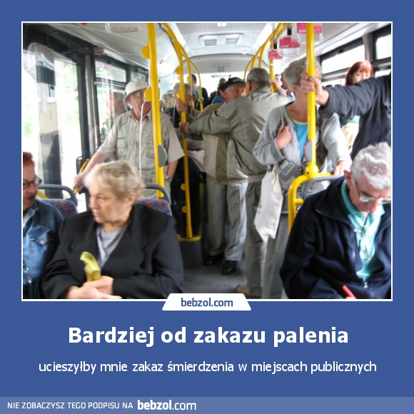 Bardziej od zakazu palenia