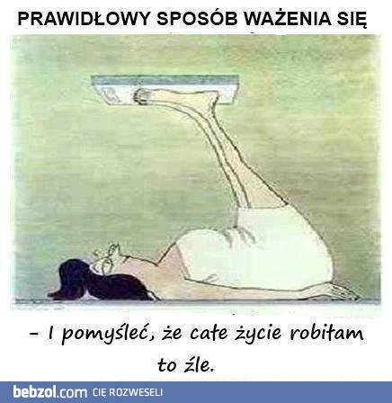 I już wiesz jak się ważyć