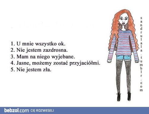 5 kobiecych kłamstw