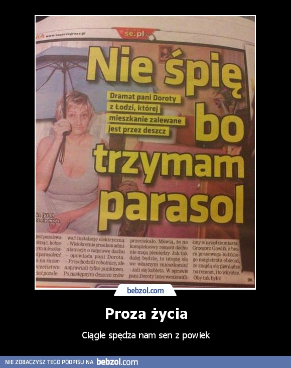 Proza życia