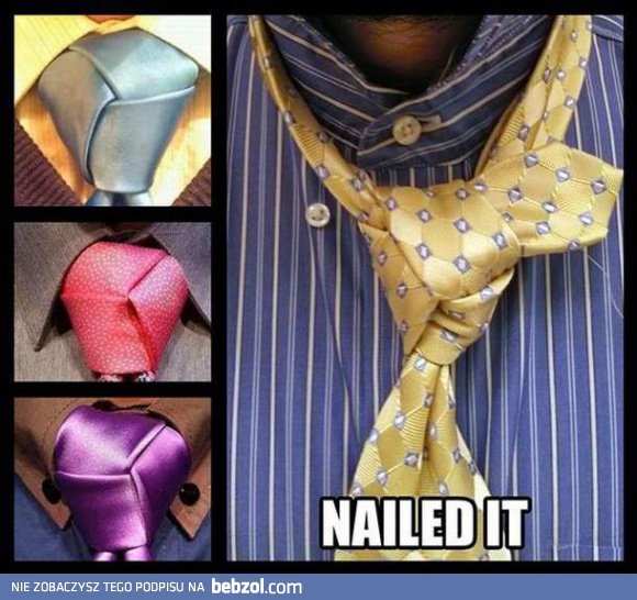 Najlepsze wiązanie krawata