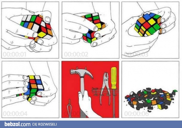 Jak ułożyć kostkę rubika?