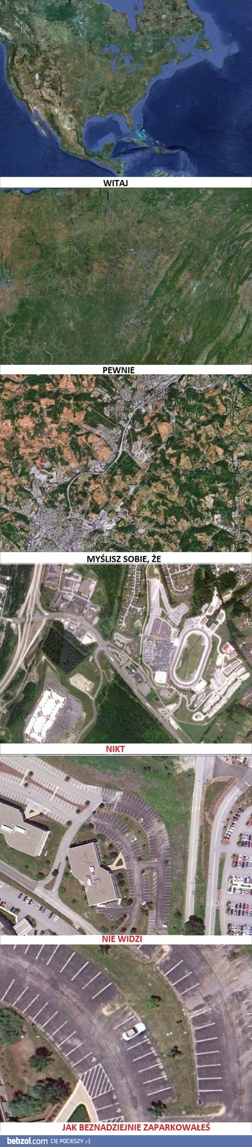 Idealne parkowanie...