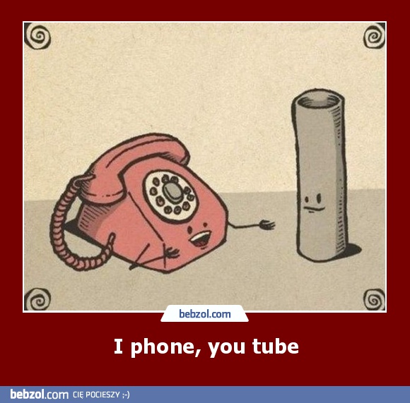 I phone, you tube