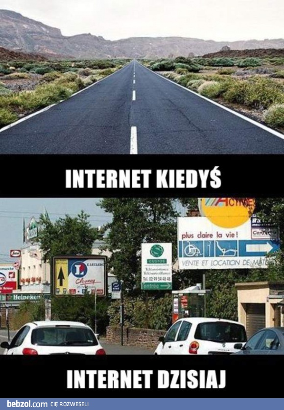 Internet kiedyś i dziś