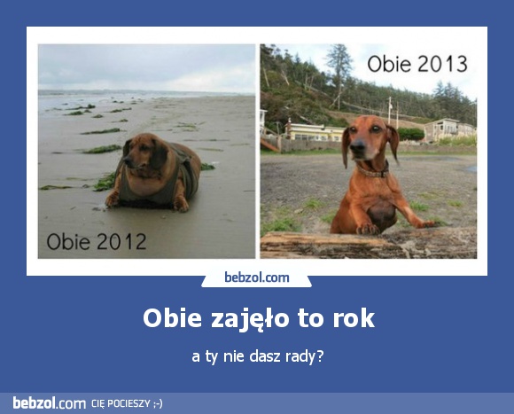 Obie zajęło to rok