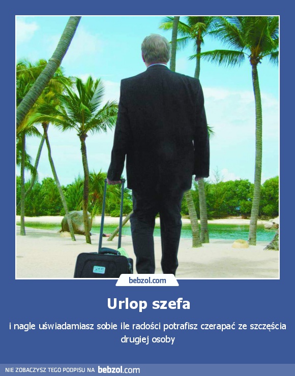 Urlop szefa