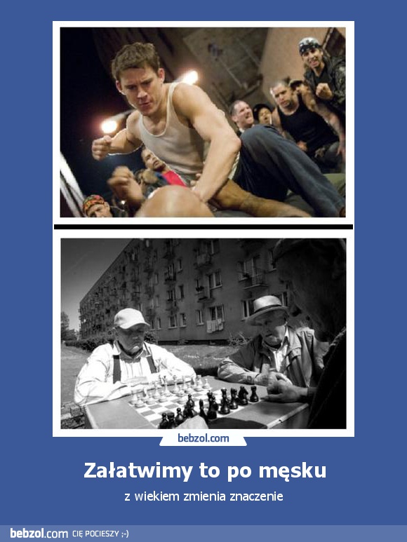 Załatwimy to po męsku