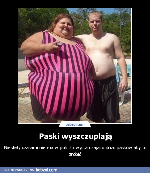 Paski wyszczuplają