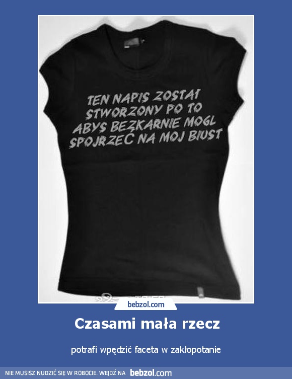 Czasami mała rzecz