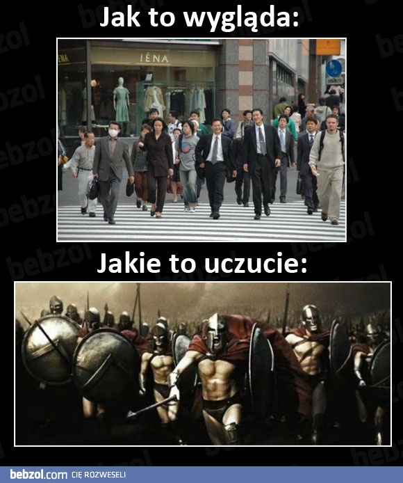Kiedy przechodzę przez ulicę