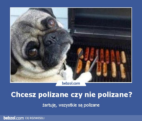 Chcesz polizane czy nie polizane?