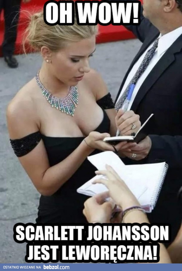 Scarlett robi wrażenie!