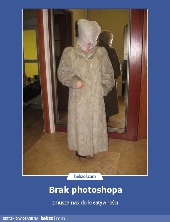 Brak photoshopa