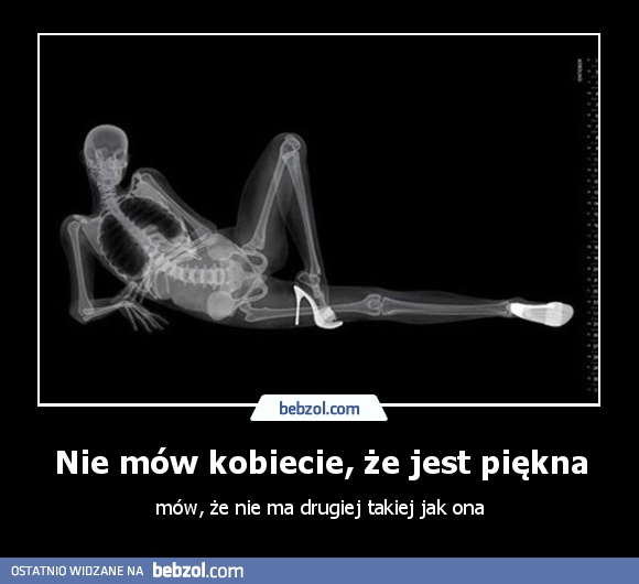 Nie mów kobiecie, że jest piękna