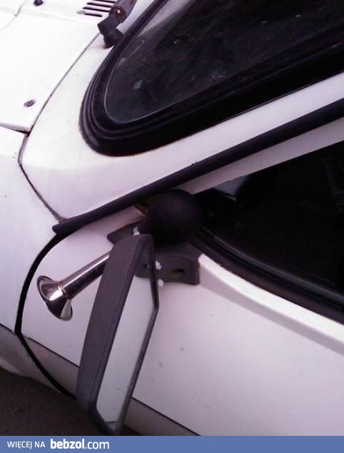 Bo klakson się zepsuł
