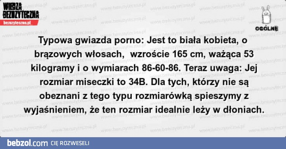 Typowa gwiazda filmów dla dorosłych