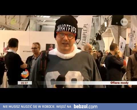 Filip Chajzer odwiedza Fashion Week