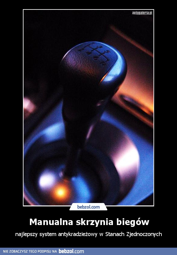 Manualna skrzynia biegów