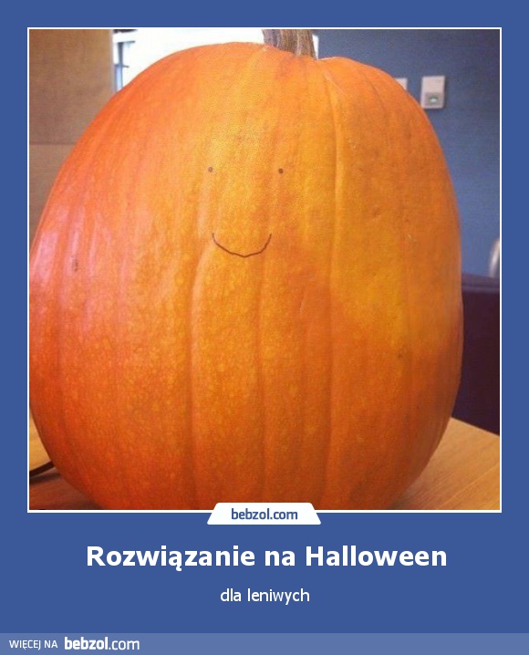 Rozwiązanie na Halloween