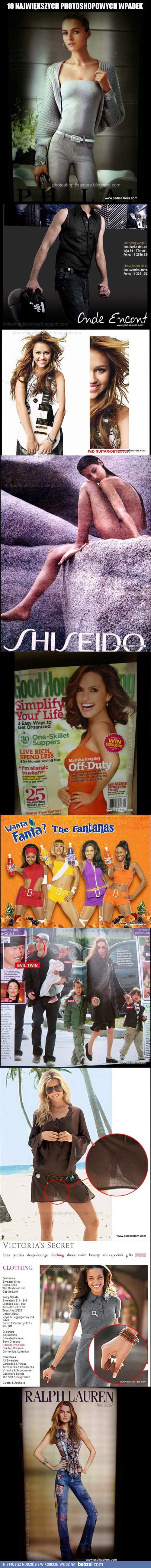 Największe Photoshopowe wpadki