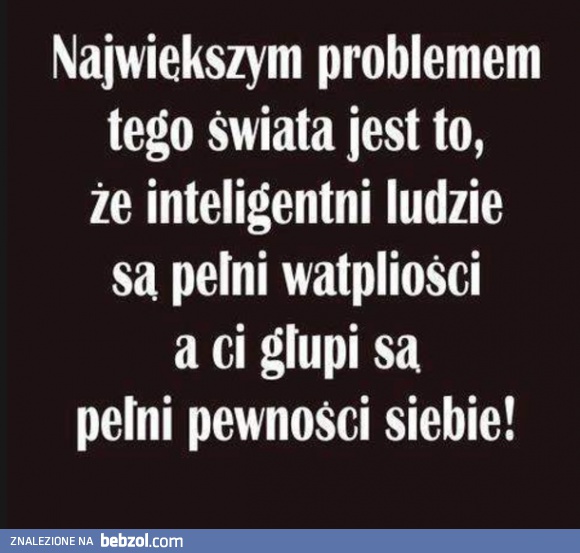 Problem naszego świata