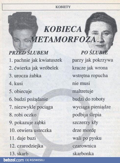 Kobieca metamorfoza 