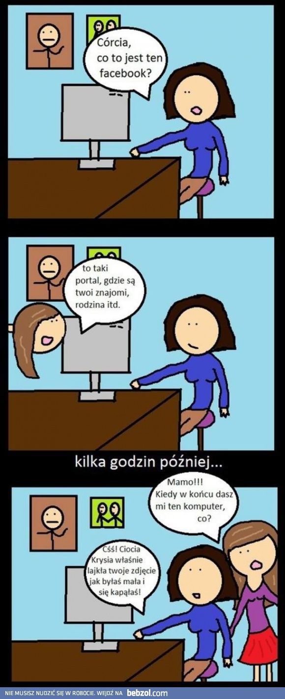 Rodzinka na Facebooku