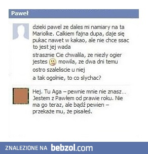 Bo nigdy nie wiesz kto siedzi po drugiej stronie