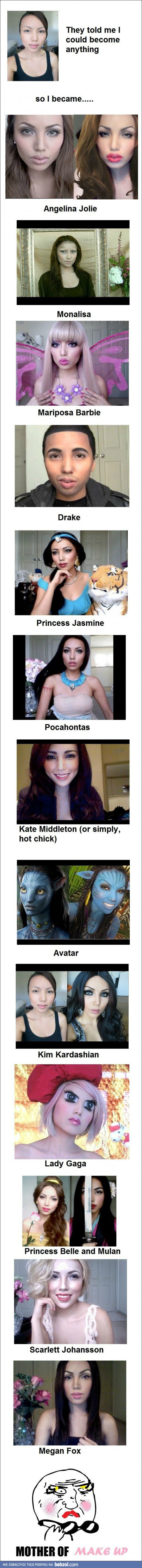 Powiedzieli mi mogę być kim zechcę