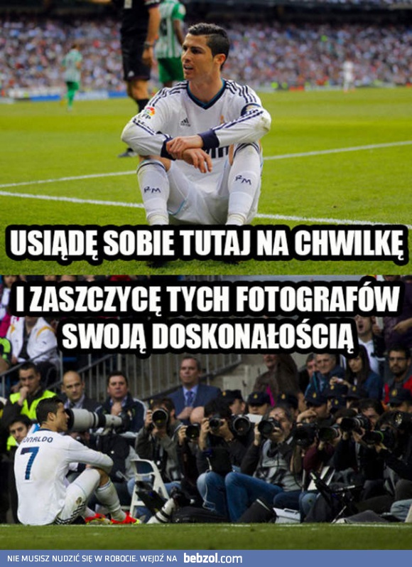 Tak skromny Ronaldo