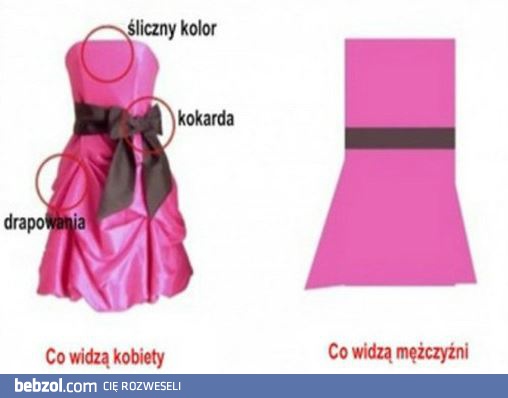 Co widzą kobiety, co widzą mężczyźni