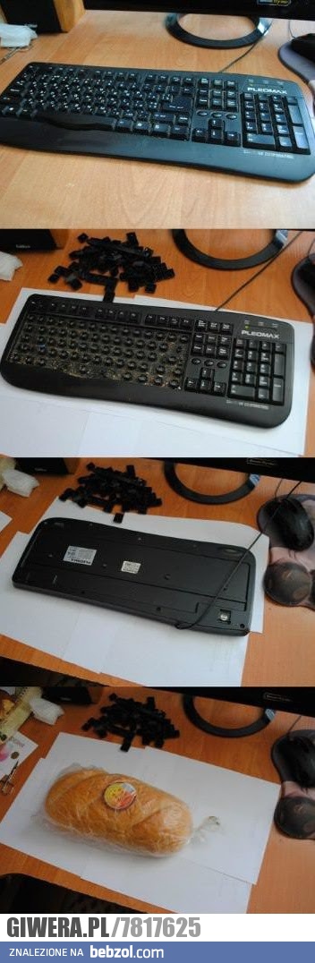 Kiedy czyszczę klawiaturę