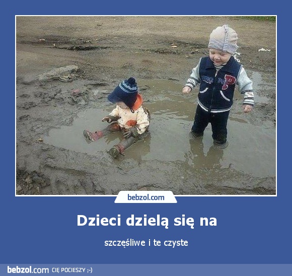 Dzieci dzielą się na