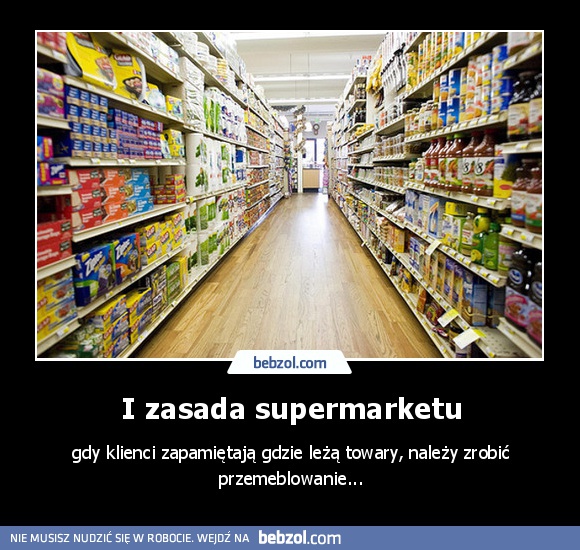 I zasada supermarketu