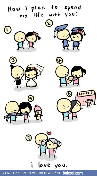 Jak zamierzam spędzić z tobą resztę życia