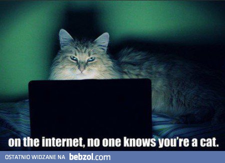W internecie nikt nie wie
