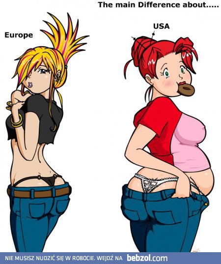 Zasadnicza różnica między USA, a Europą