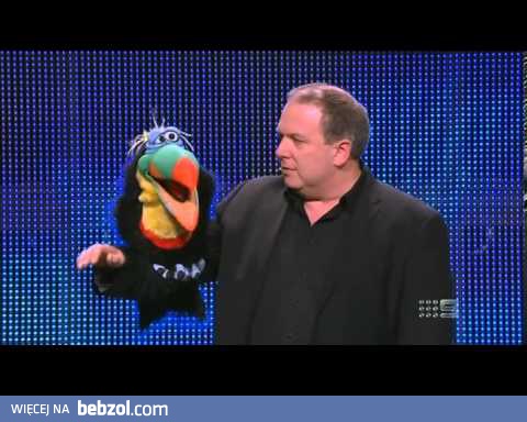 Genialny brzuchomówca z Australijskiego 