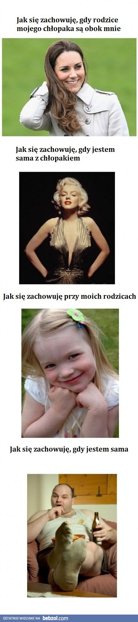 Jak zachowują się kobiety: