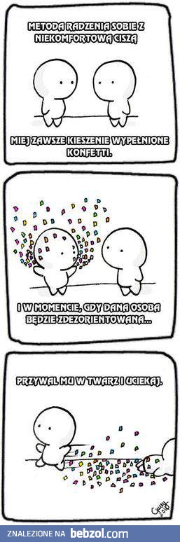 Jak radzić sobie z niekomfortową ciszą