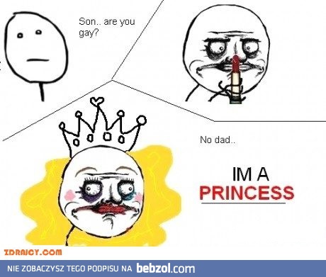 Synu jesteś gejem?