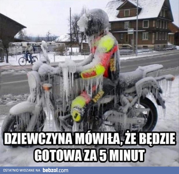 Jestem za 5 minut