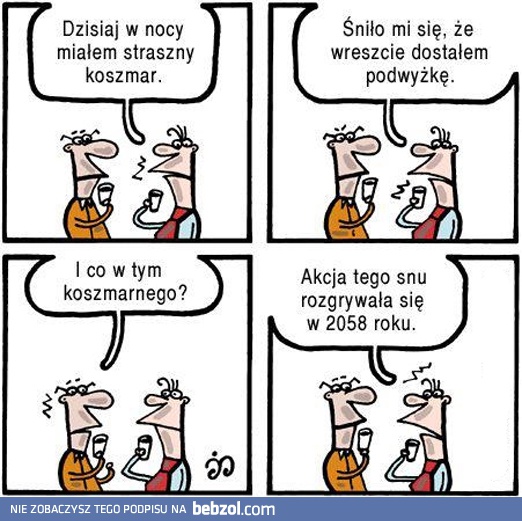 Sen o podwyżce