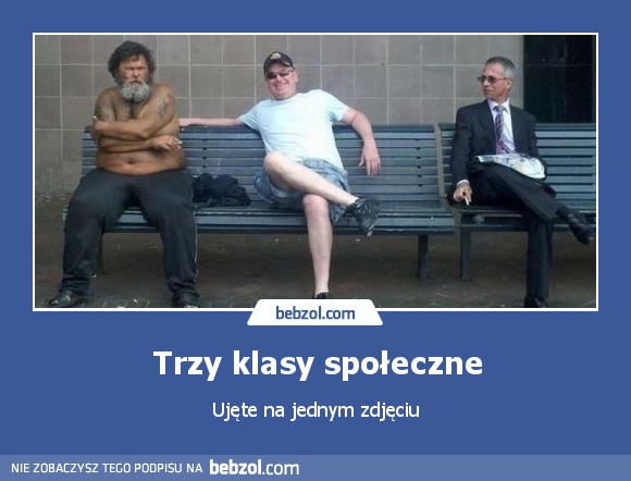 Trzy klasy społeczne